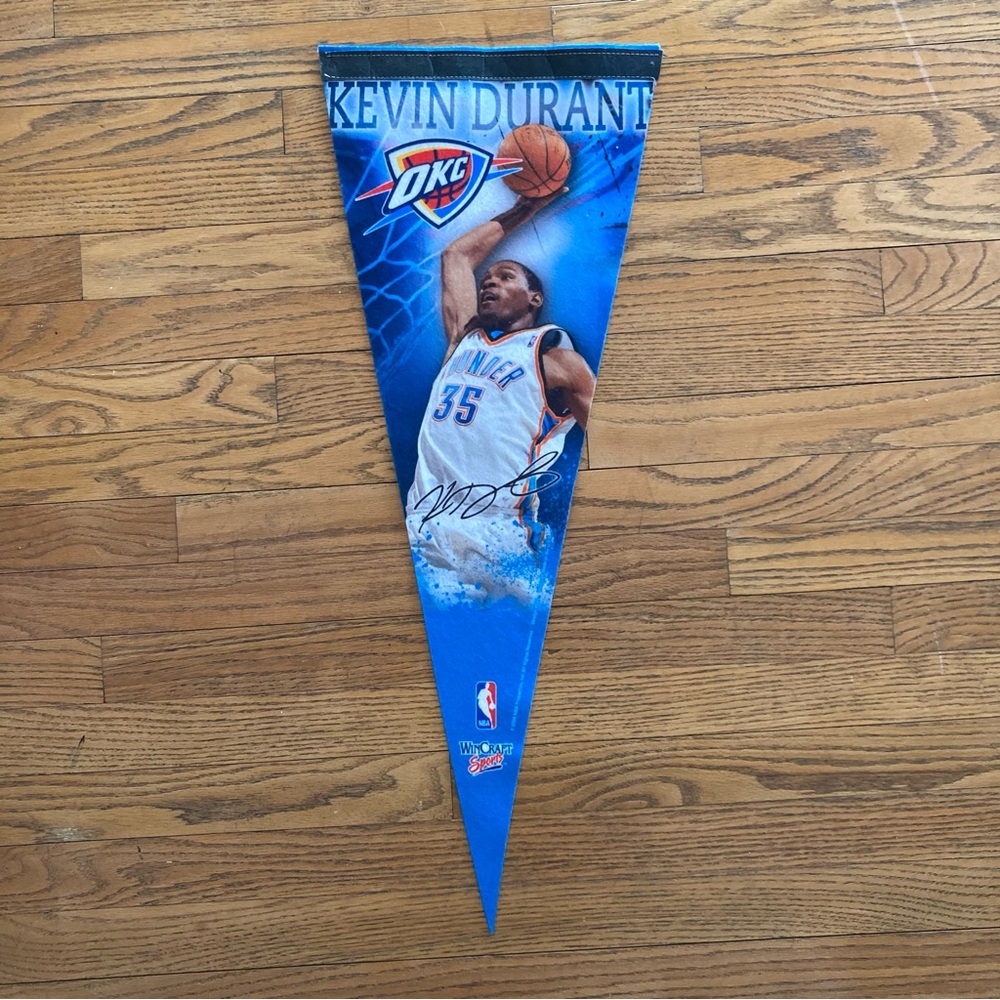 Kevin Durant OKC Pennant